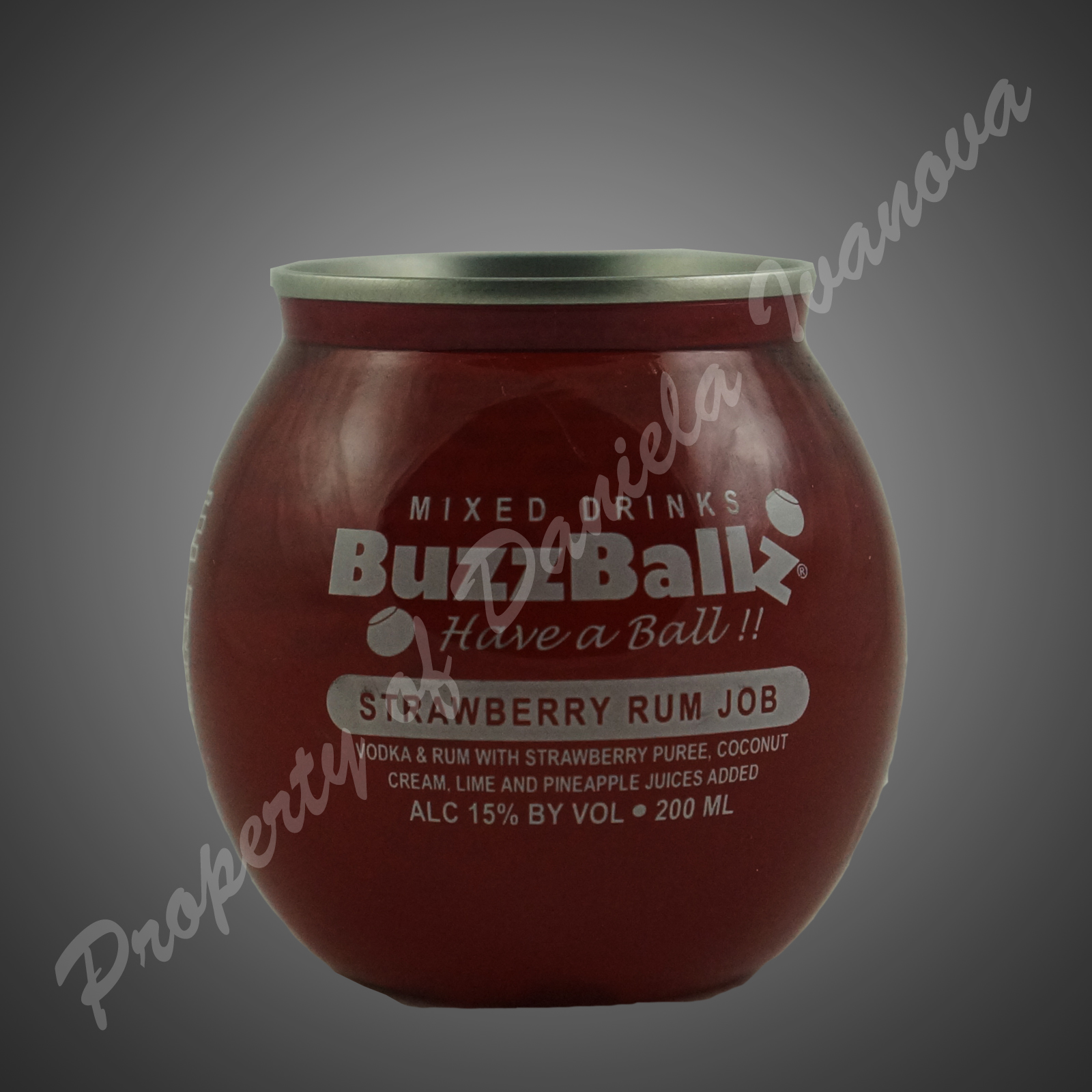 BuzzBallz Strawberry Rum Job